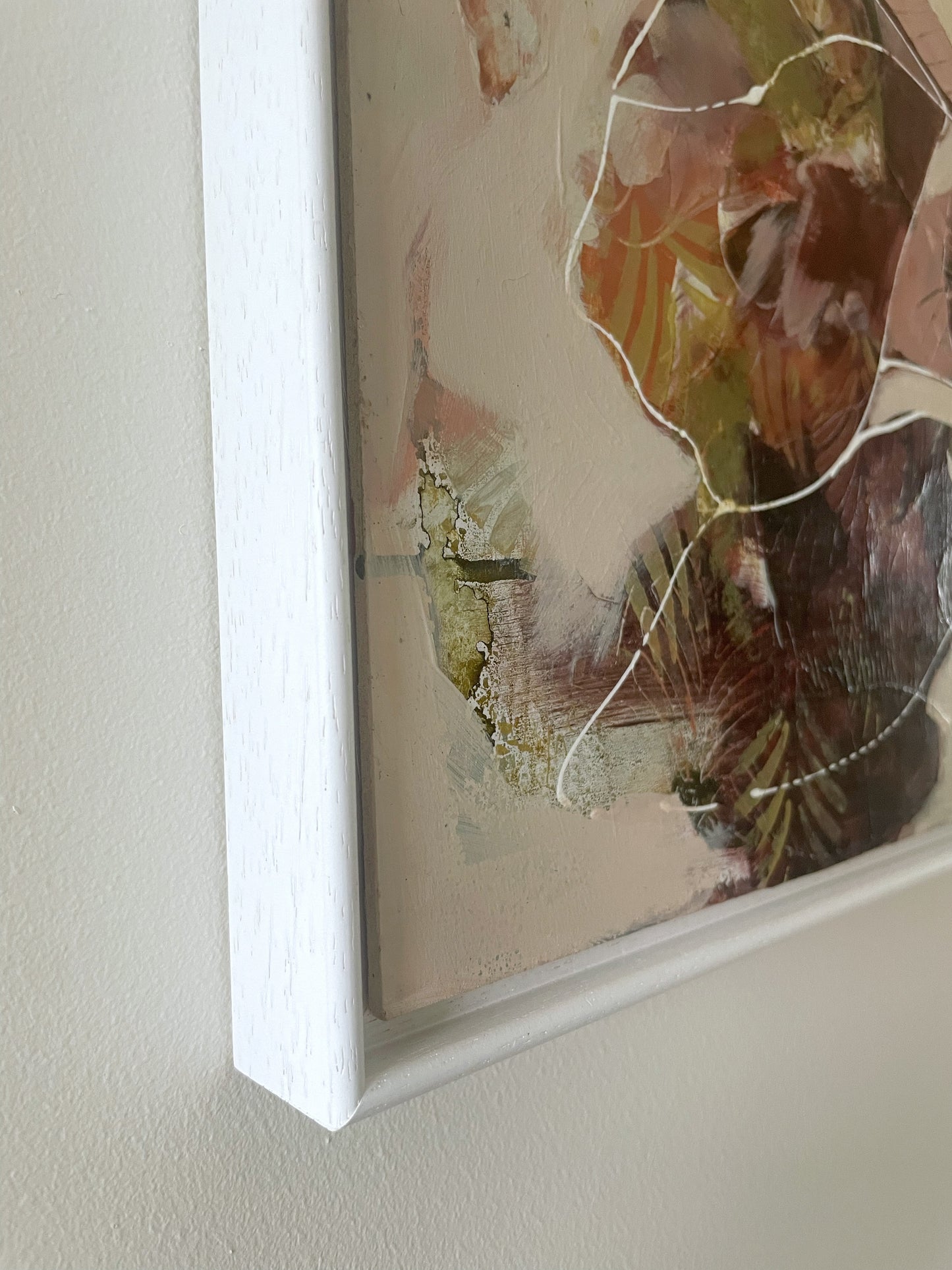 Botanical Whisper II - Original Framed Painting