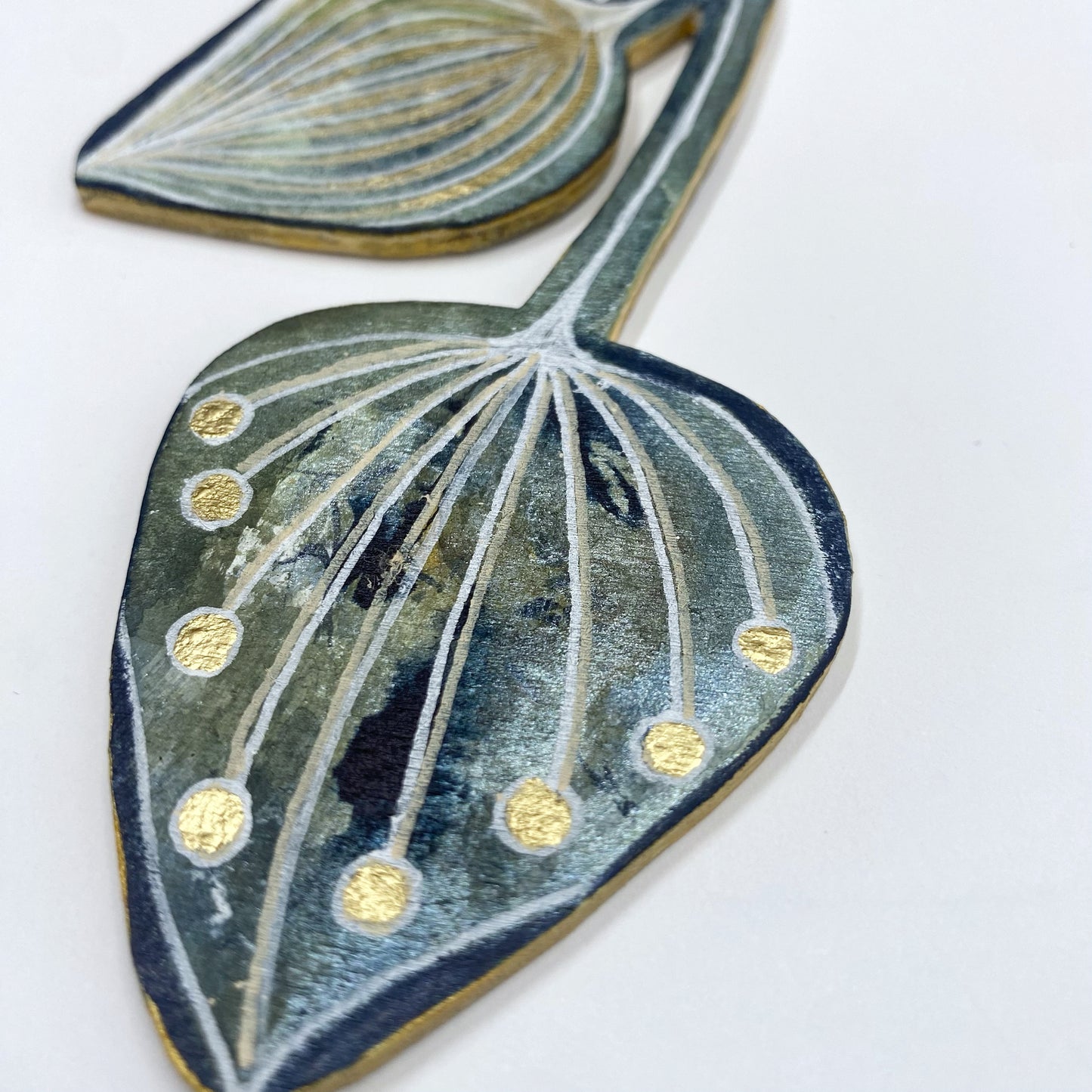 Wall Decoration - Navy & Green II