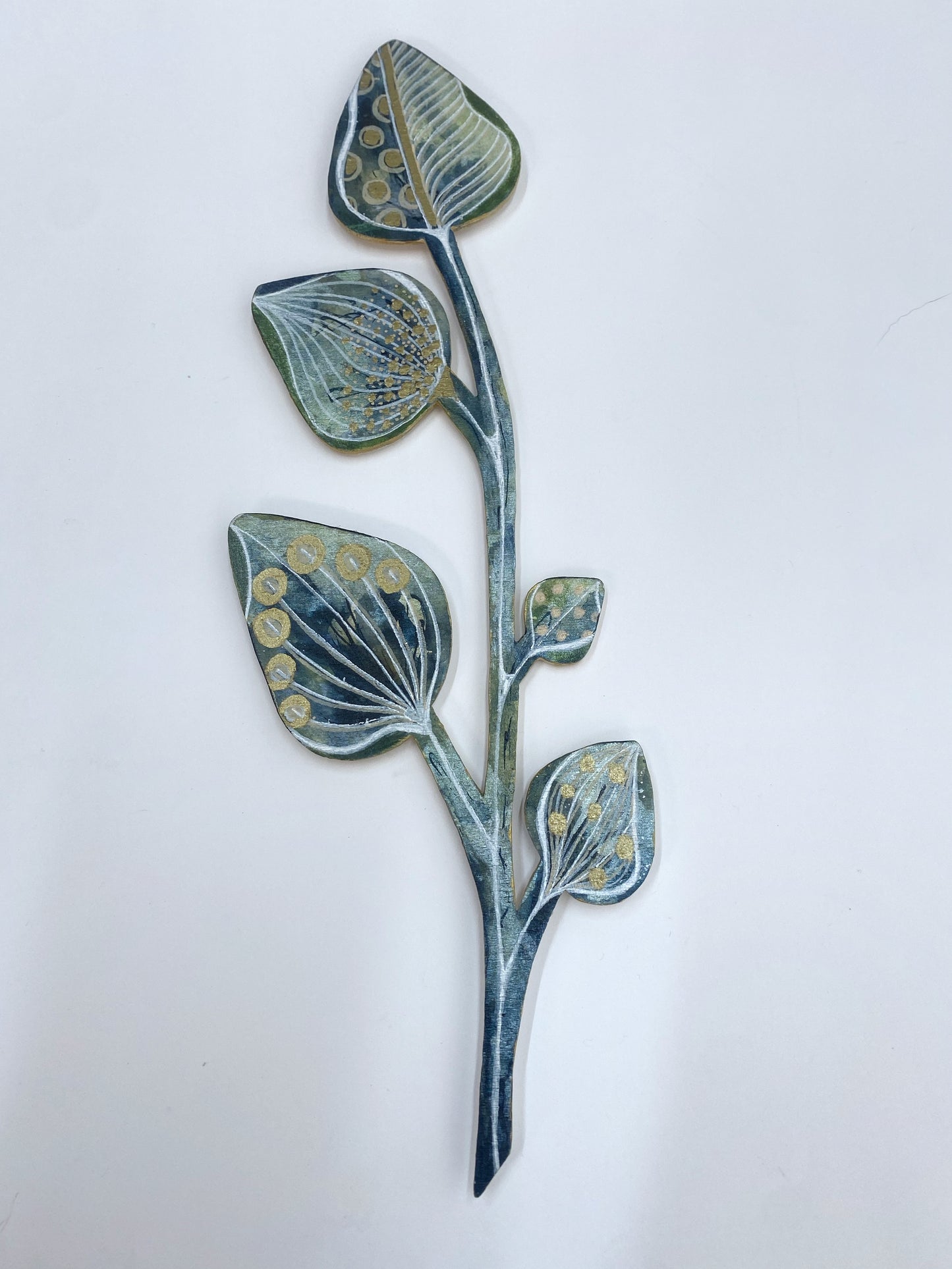Wall Decoration - Navy & Green I