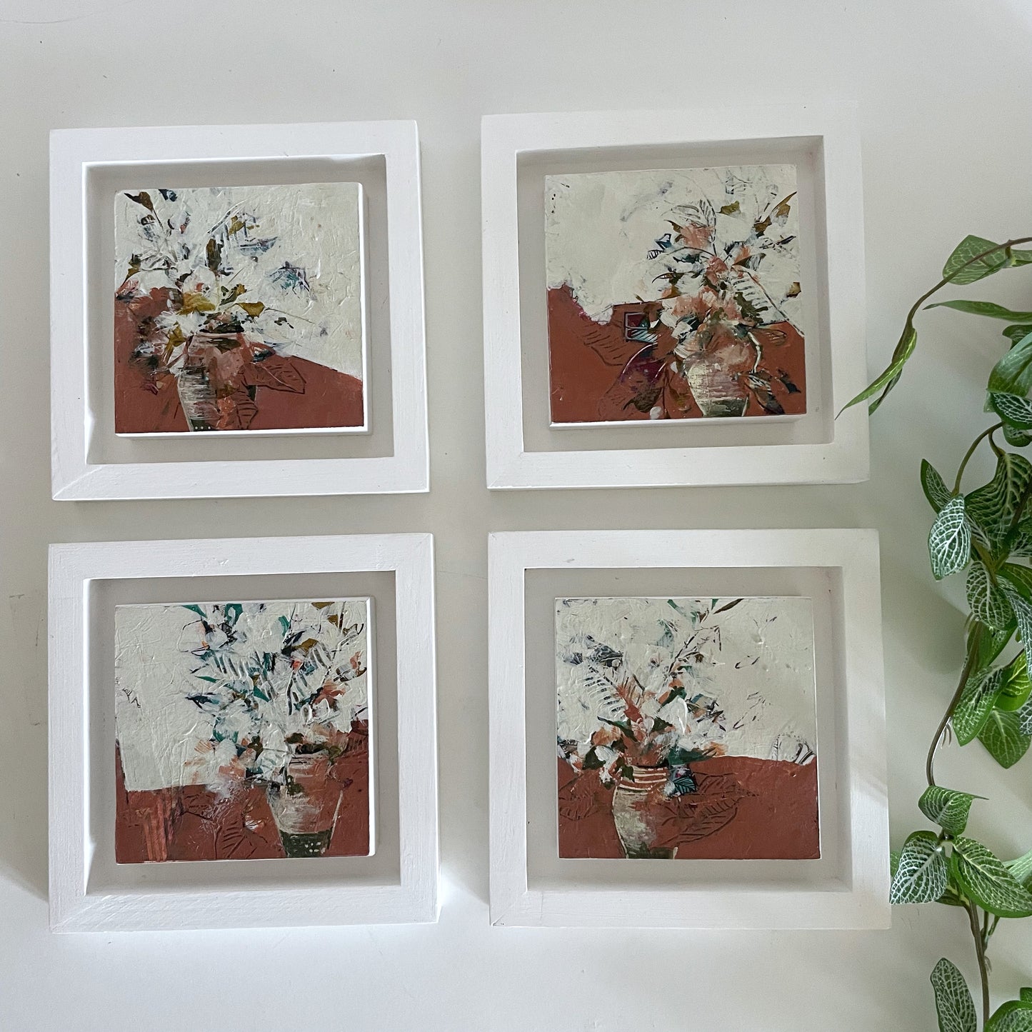 Mini Vase II - Original Framed Painting