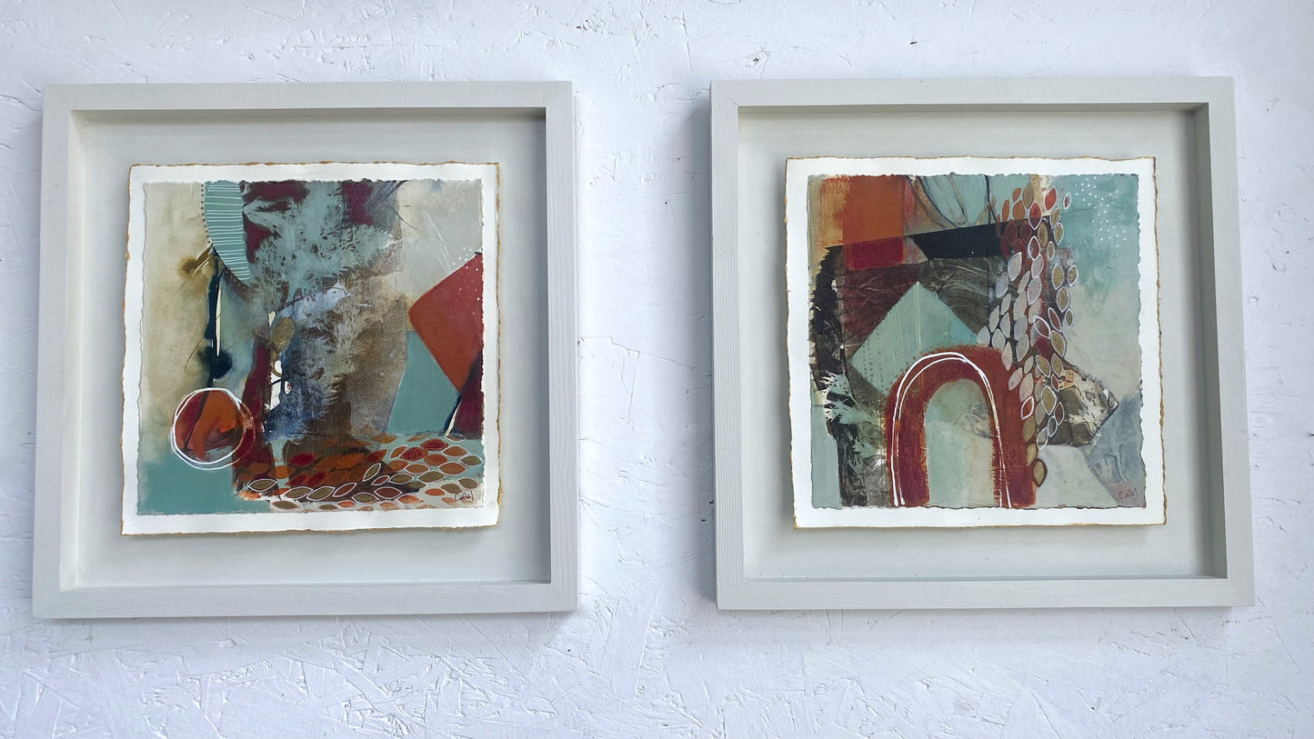 Radiant Glow - Original Framed Painting