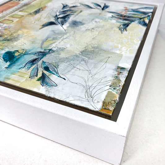 Floating - Original Framed Painting - Carla Jennings Art