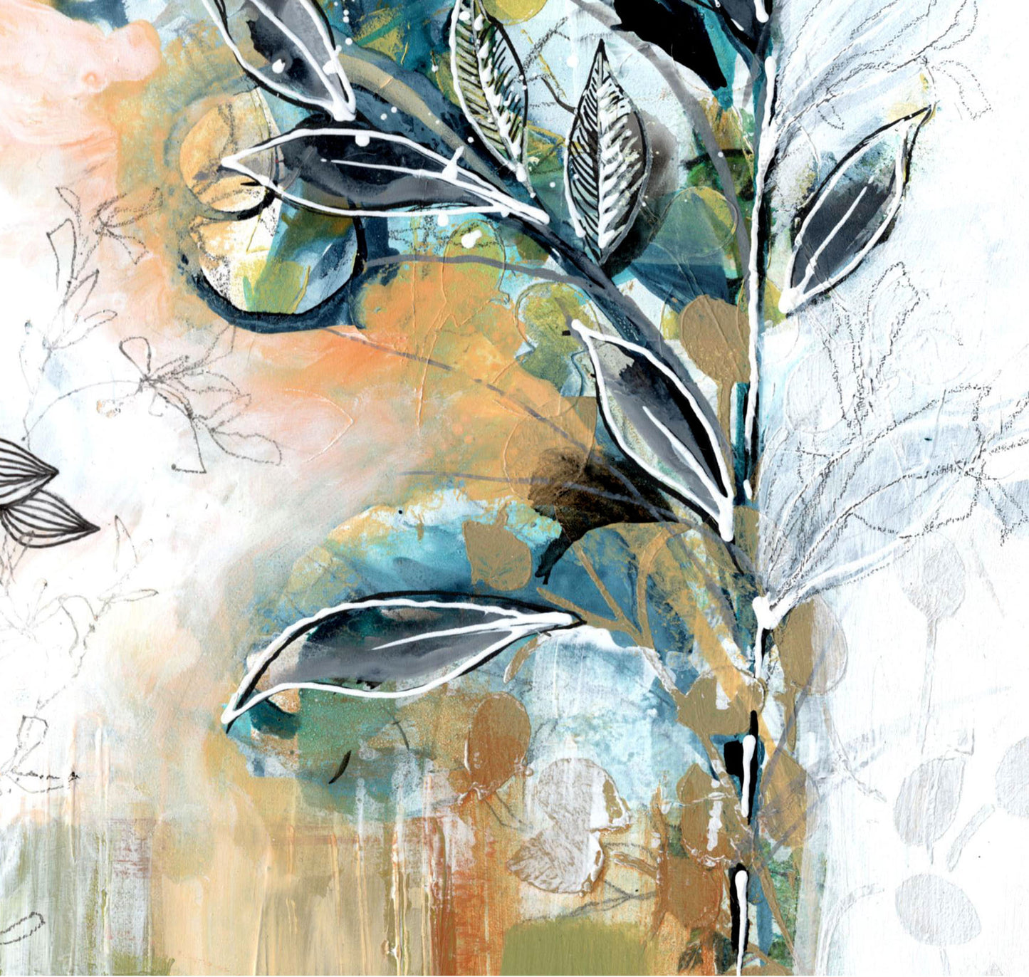 New Direction - Original Framed Painting - Carla Jennings Art