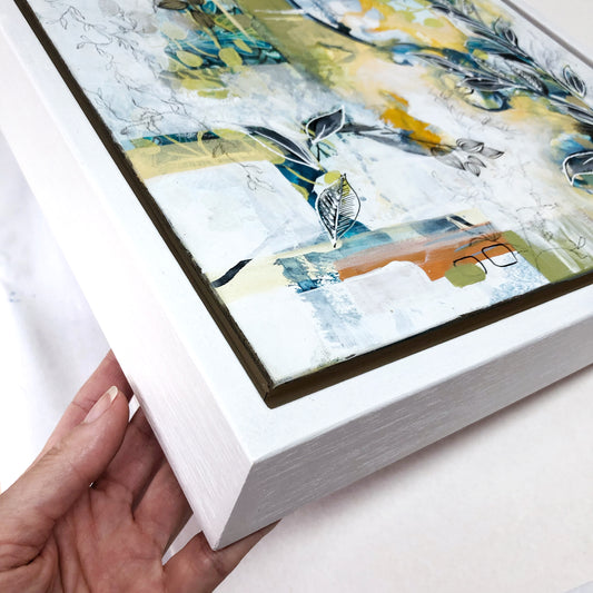 New Direction - Original Framed Painting - Carla Jennings Art