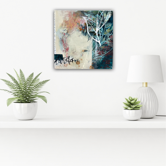 Poetic License I - Ready to Hang - Carla Jennings Art