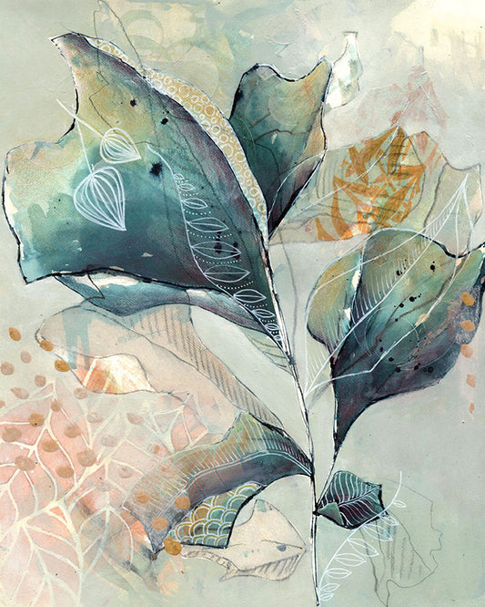 The Lost Forest II - Unframed Original Painting - Carla Jennings Art