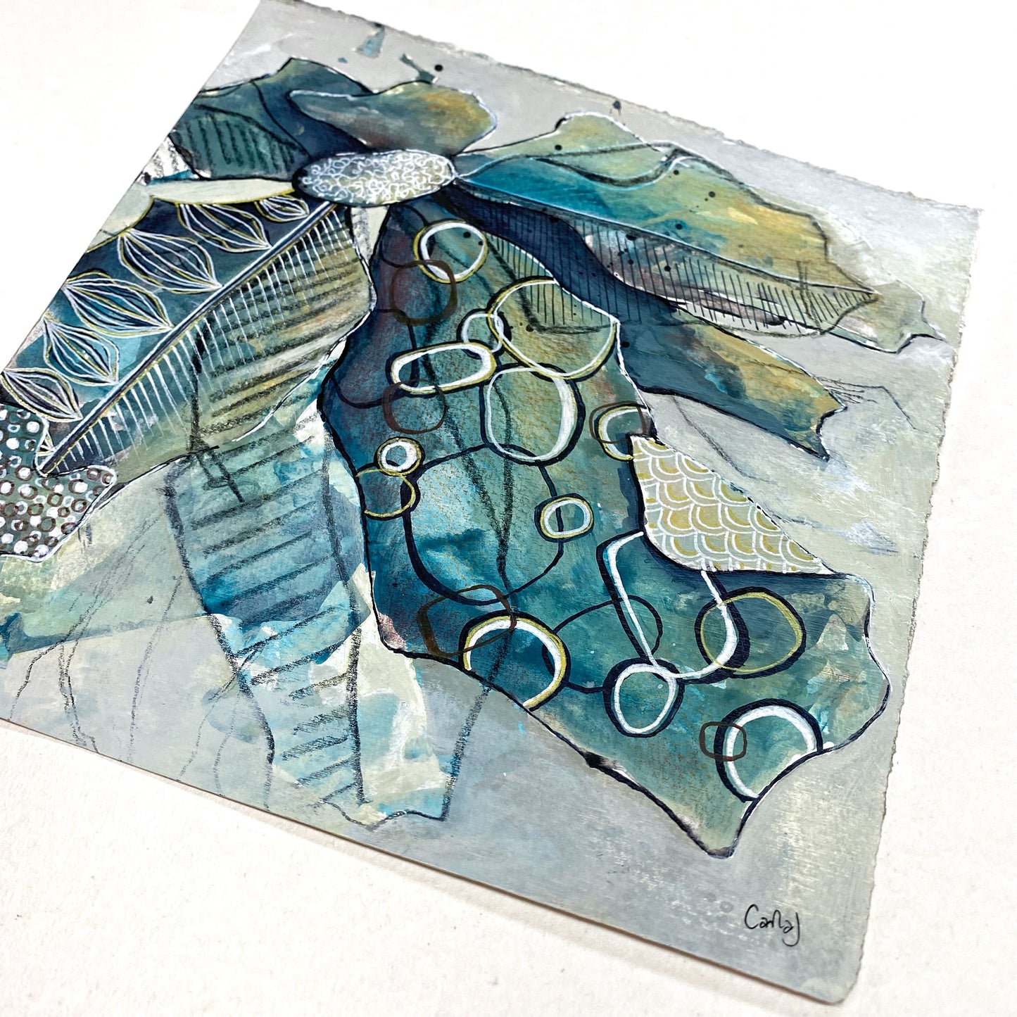 The Lost Garden III - Unframed Original Painting