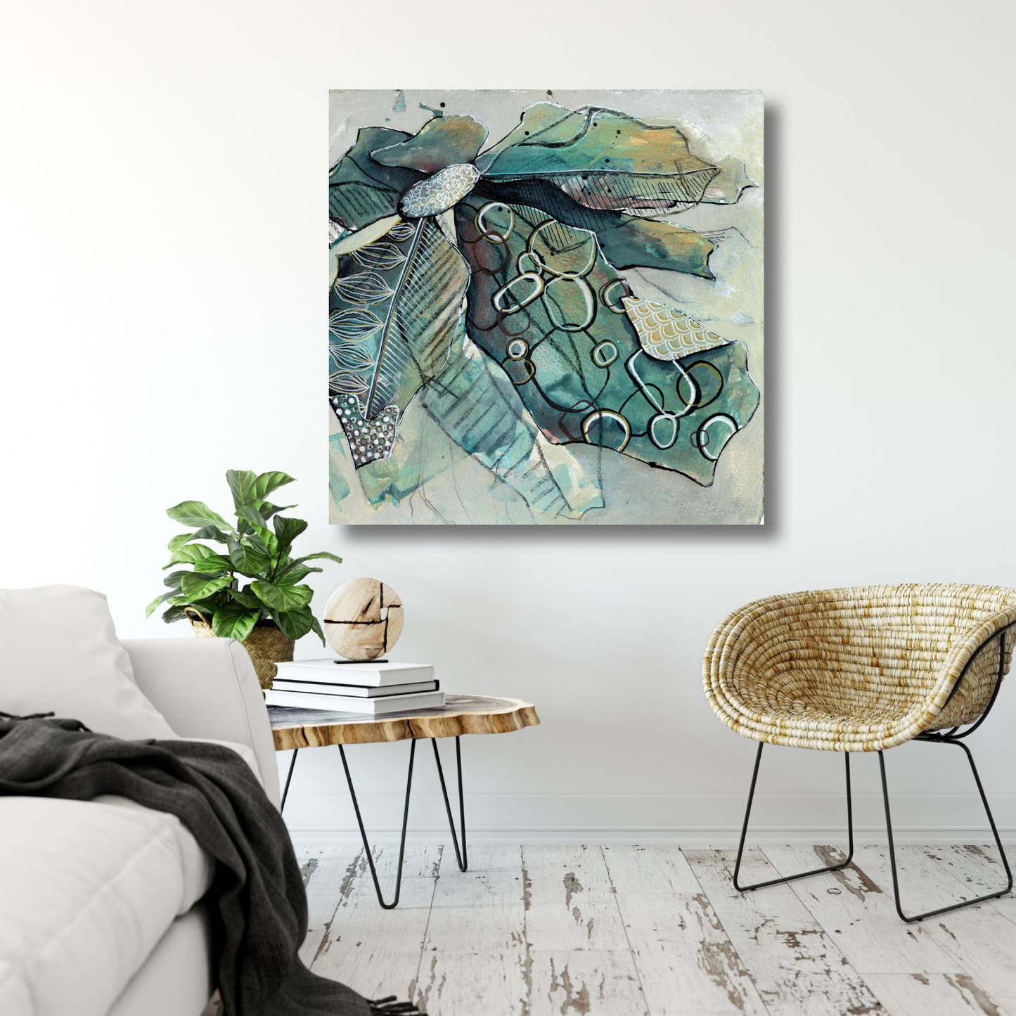 The Lost Garden III Canvas Print