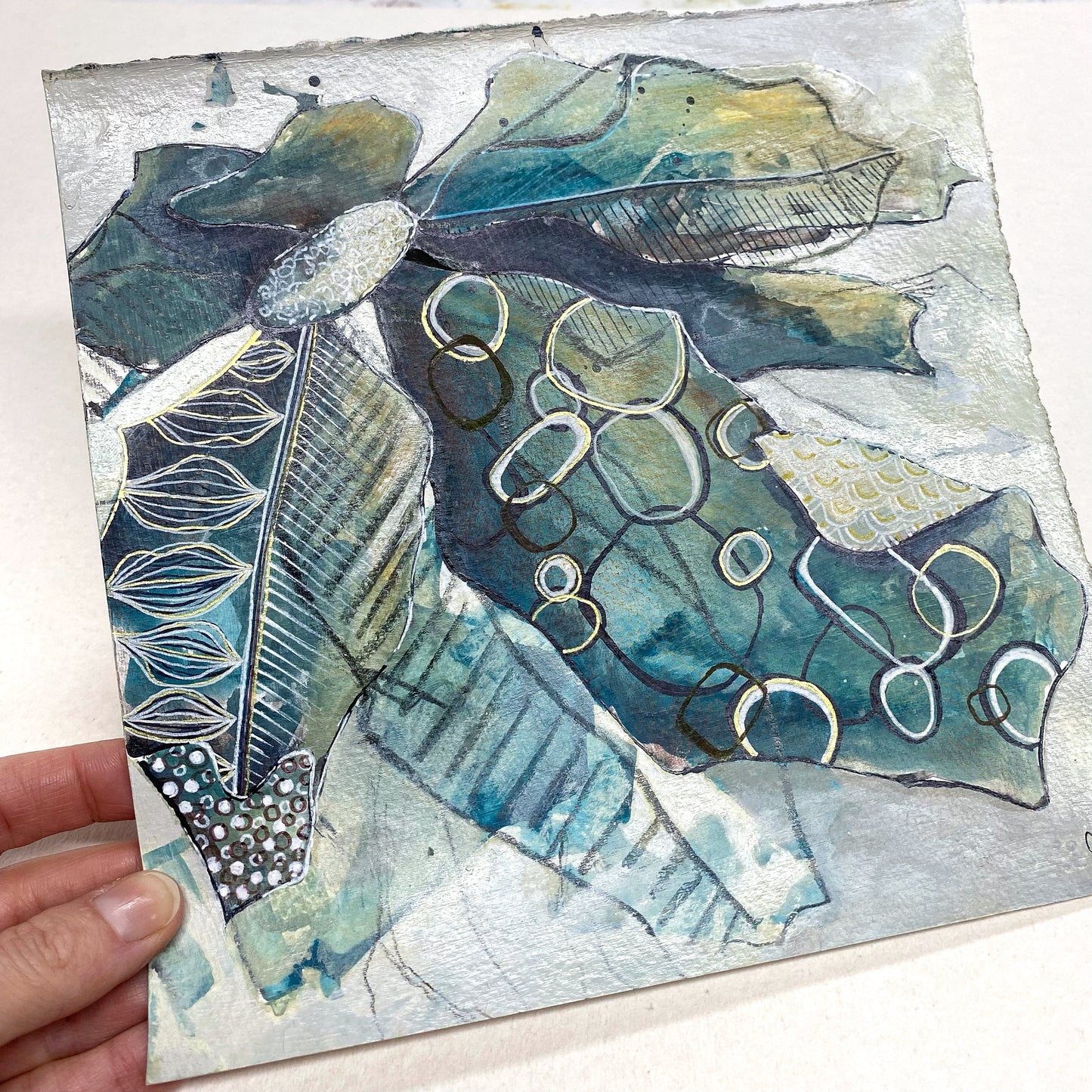 The Lost Garden III - Unframed Original Painting
