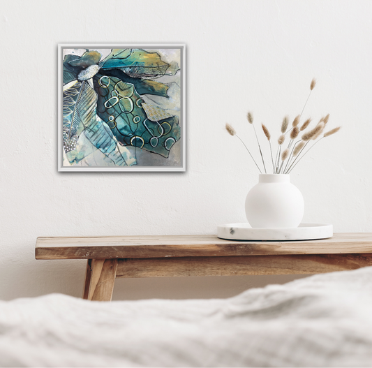 The Lost Garden III - Unframed Original Painting - Carla Jennings Art