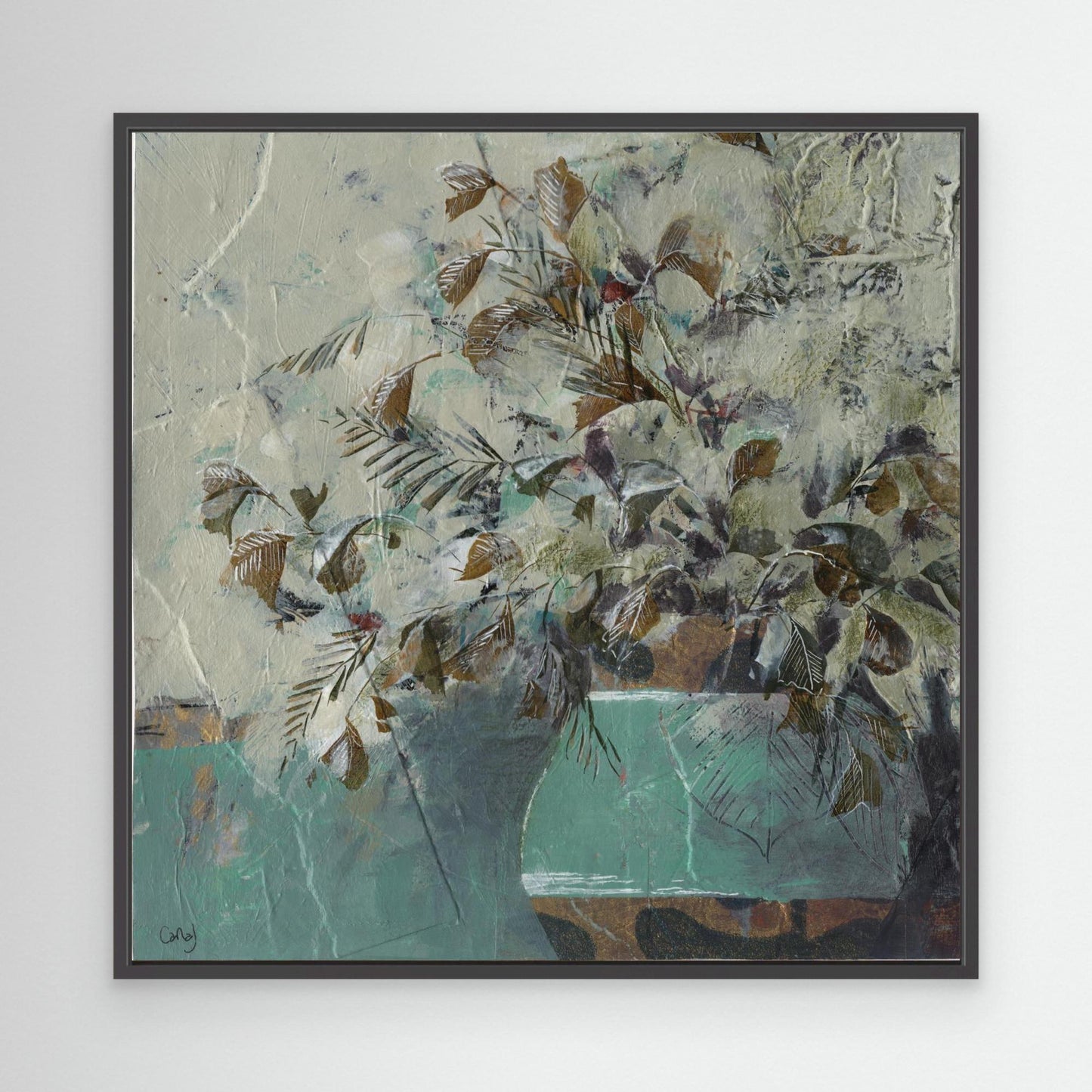 Abstract Vase IV - Canvas Art Print