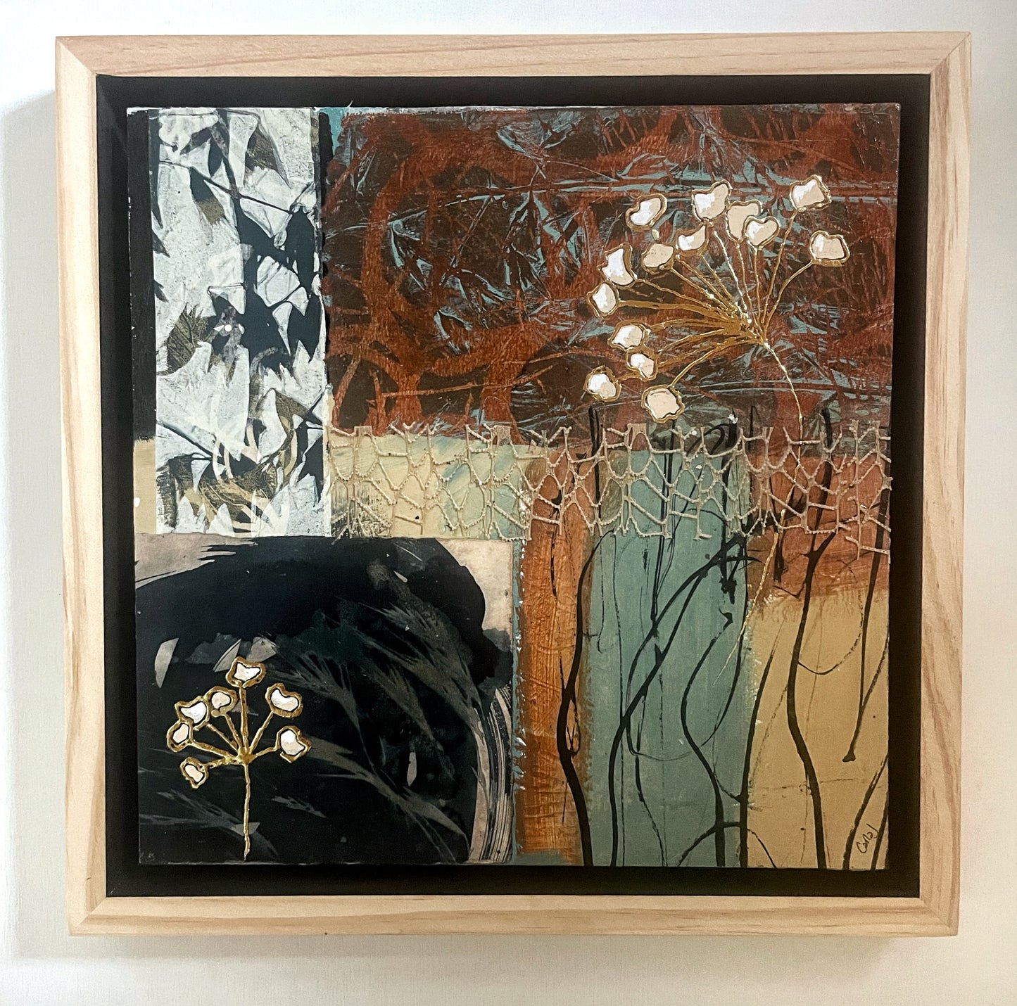 Autumn Gold IV - Original Framed Painting