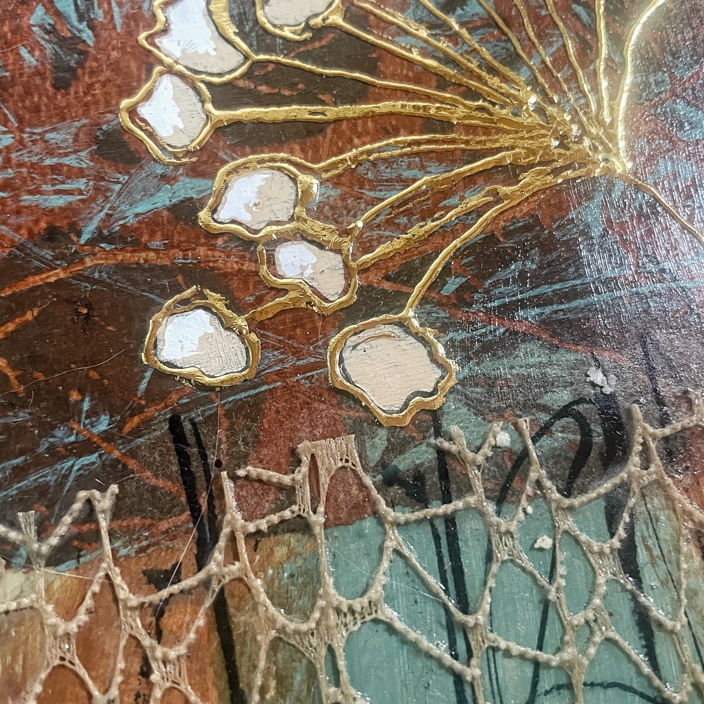 Autumn Gold IV - Original Framed Painting