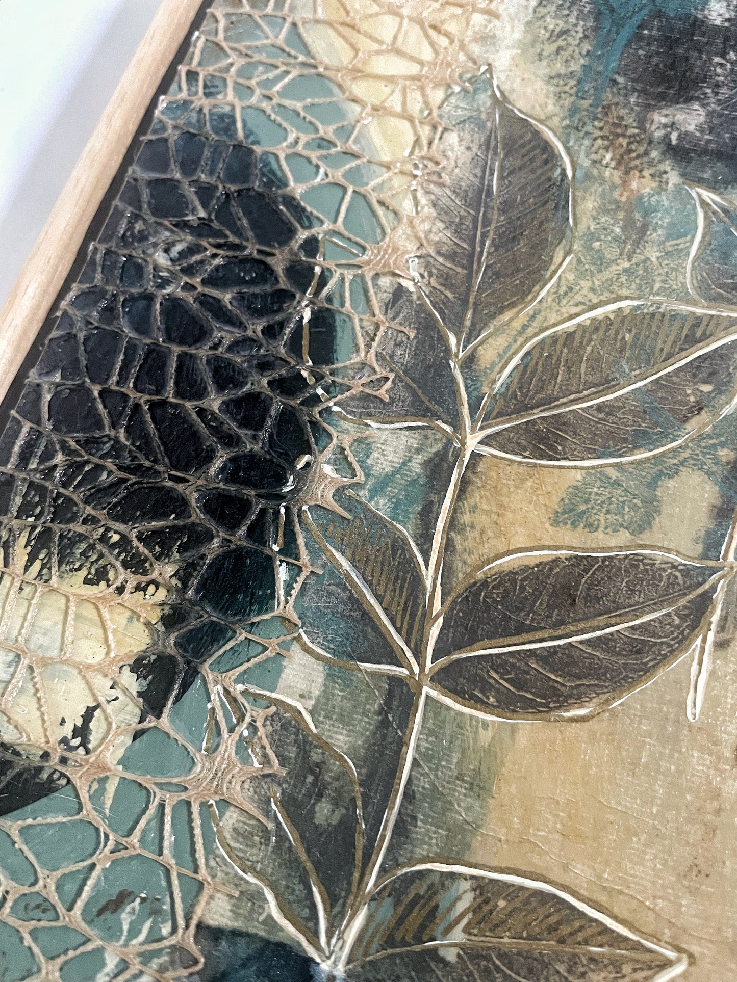 Autumn Garden I - Original Framed Painting