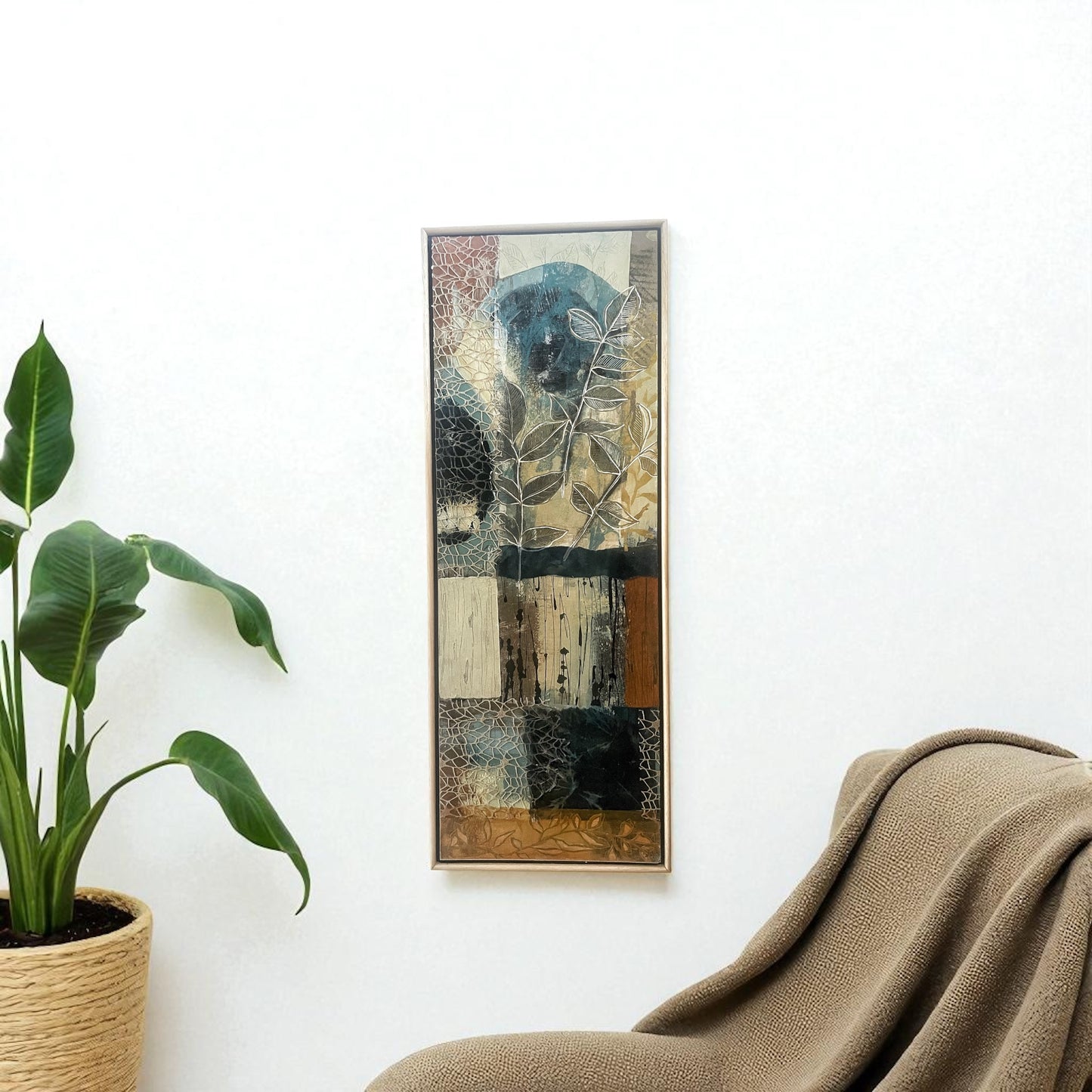 Autumn Garden I - Original Framed Painting