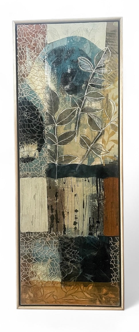 Autumn Garden I - Original Framed Painting