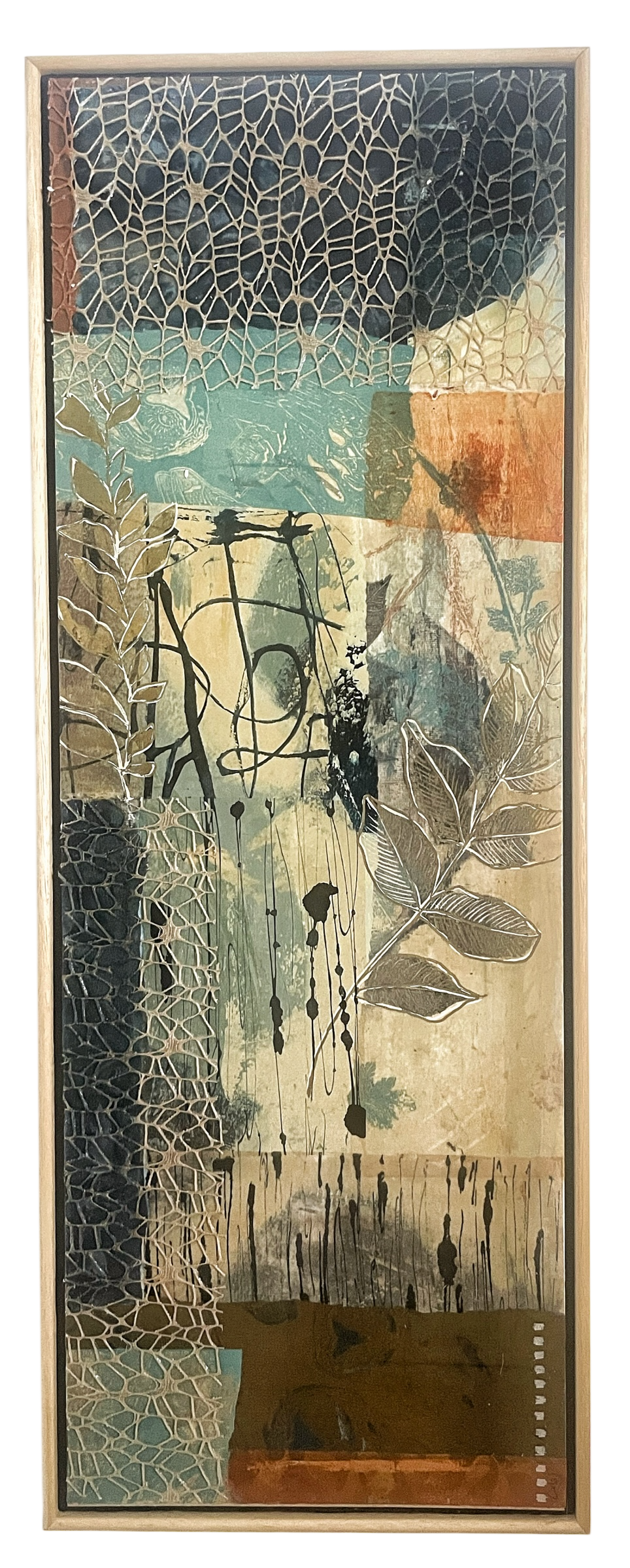 Autumn Garden II - Original Framed Painting