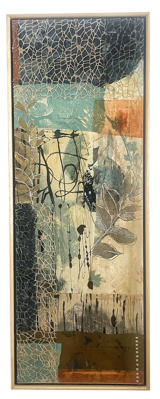 Autumn Garden II - Original Framed Painting