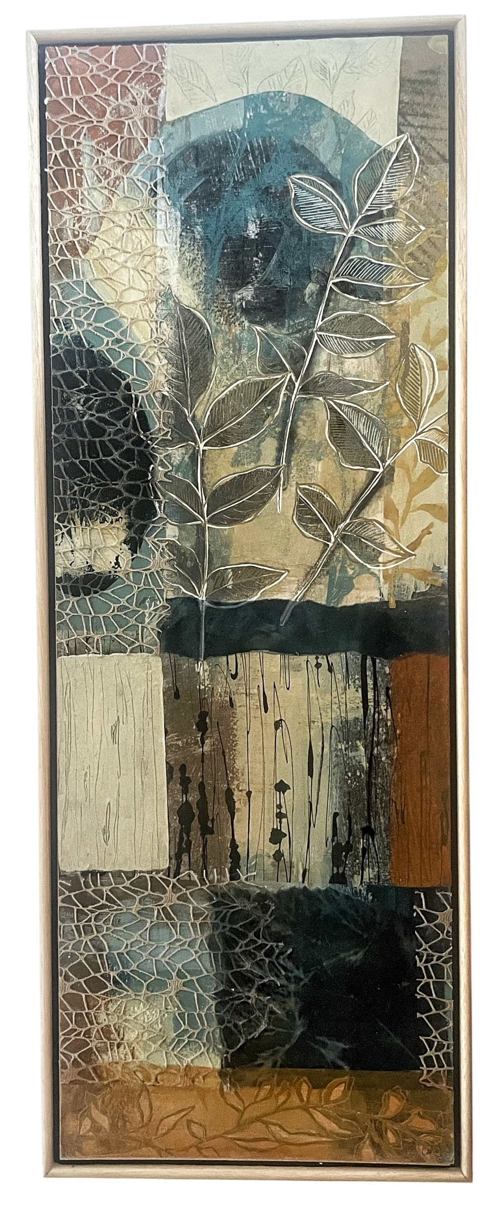 Autumn Garden I - Original Framed Painting