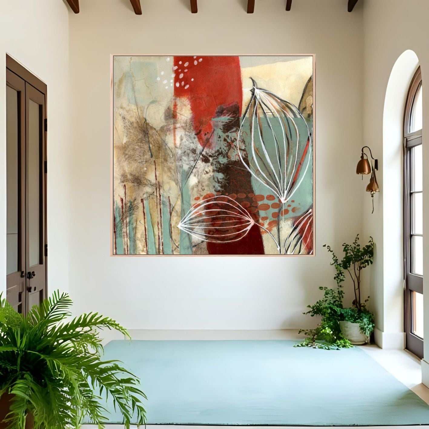 Eden's Meadow I - Canvas Art Print