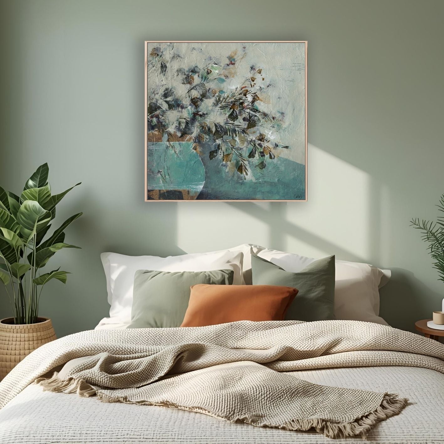 Abstract Vase III - Canvas Art Print