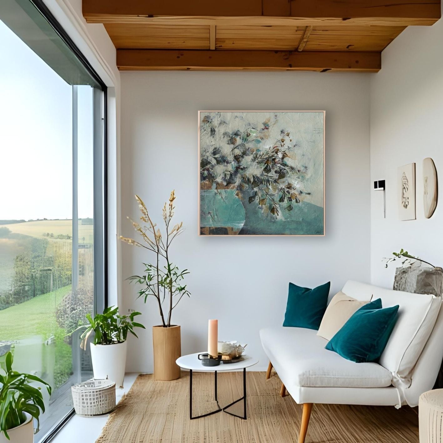 Abstract Vase III - Canvas Art Print