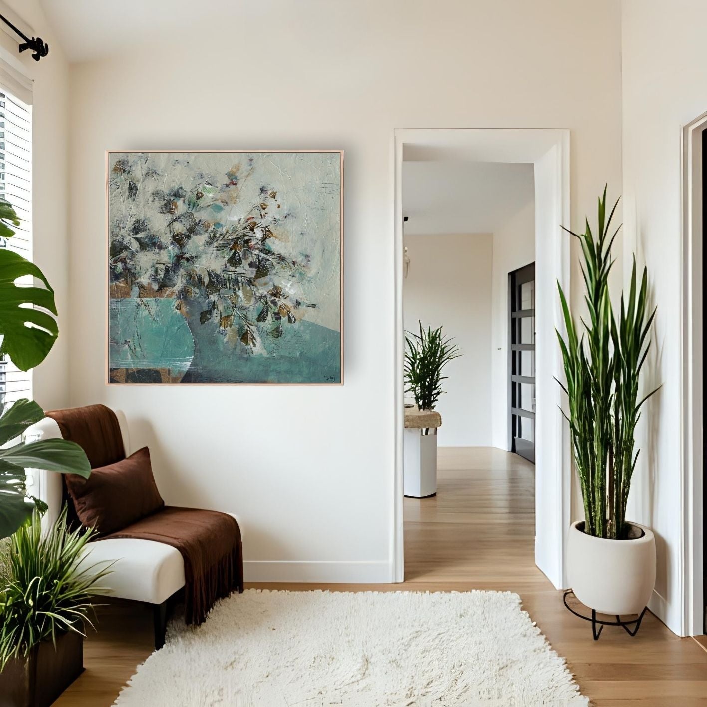 Abstract Vase III - Canvas Art Print