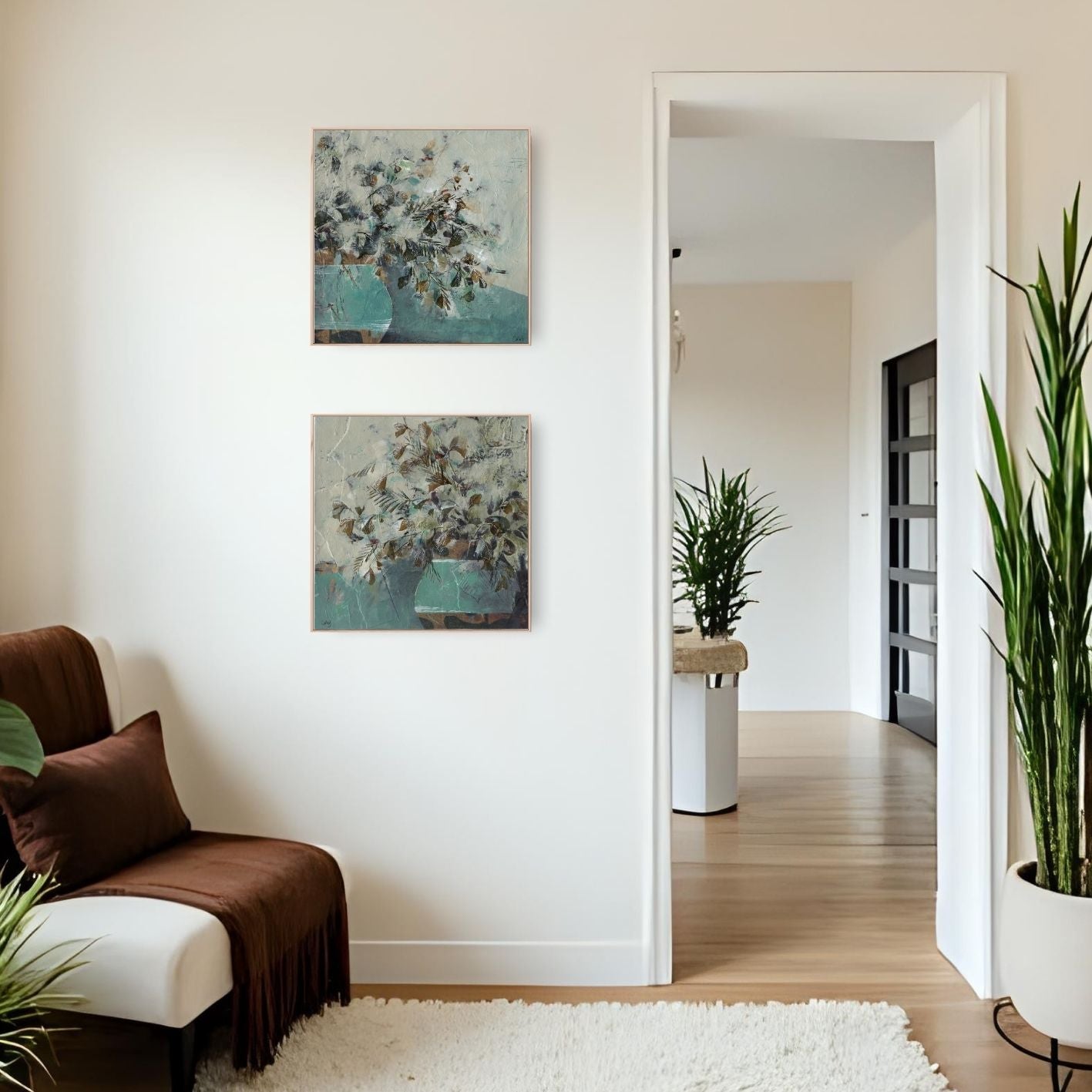 Abstract Vase III - Canvas Art Print