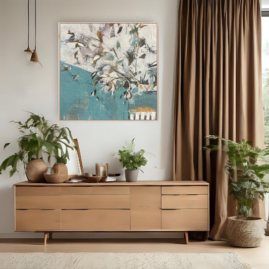 Abstract Vase II - Canvas Art Print