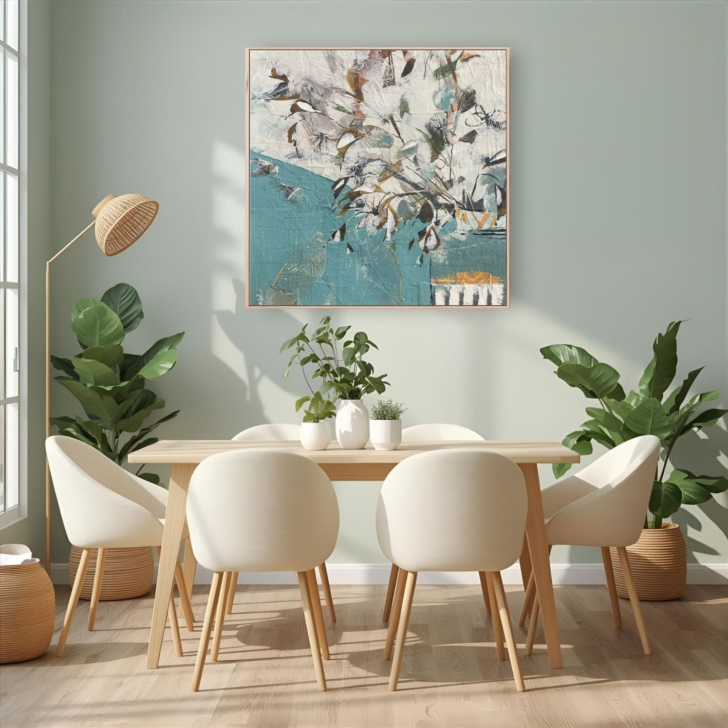 Abstract Vase II - Canvas Art Print