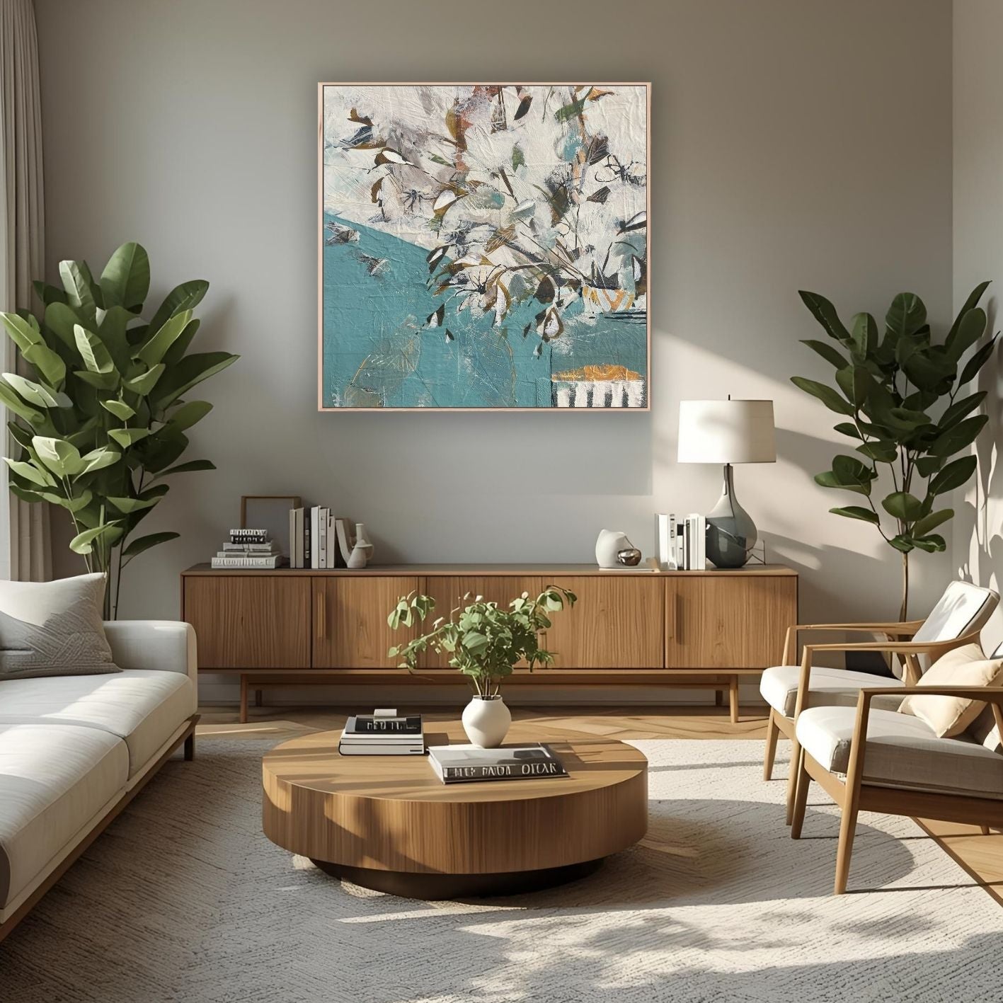 Abstract Vase II - Canvas Art Print