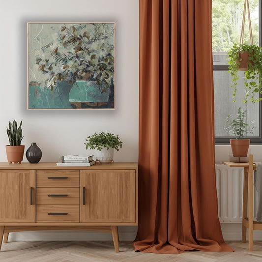 Abstract Vase IV - Canvas Art Print