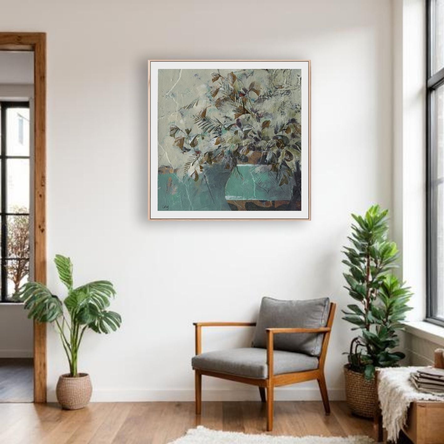 Abstract Vase IV - Print on Fine Art Paper