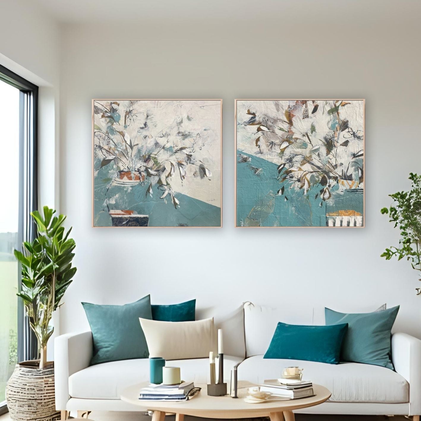 Abstract Vase II - Canvas Art Print