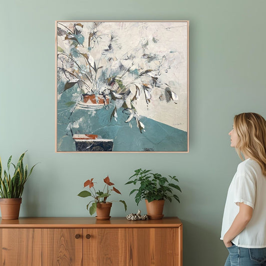 Abstract Vase I - Canvas Art Print