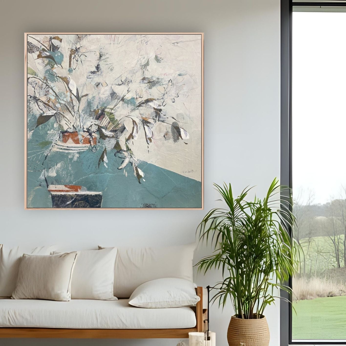 Abstract Vase I - Canvas Art Print