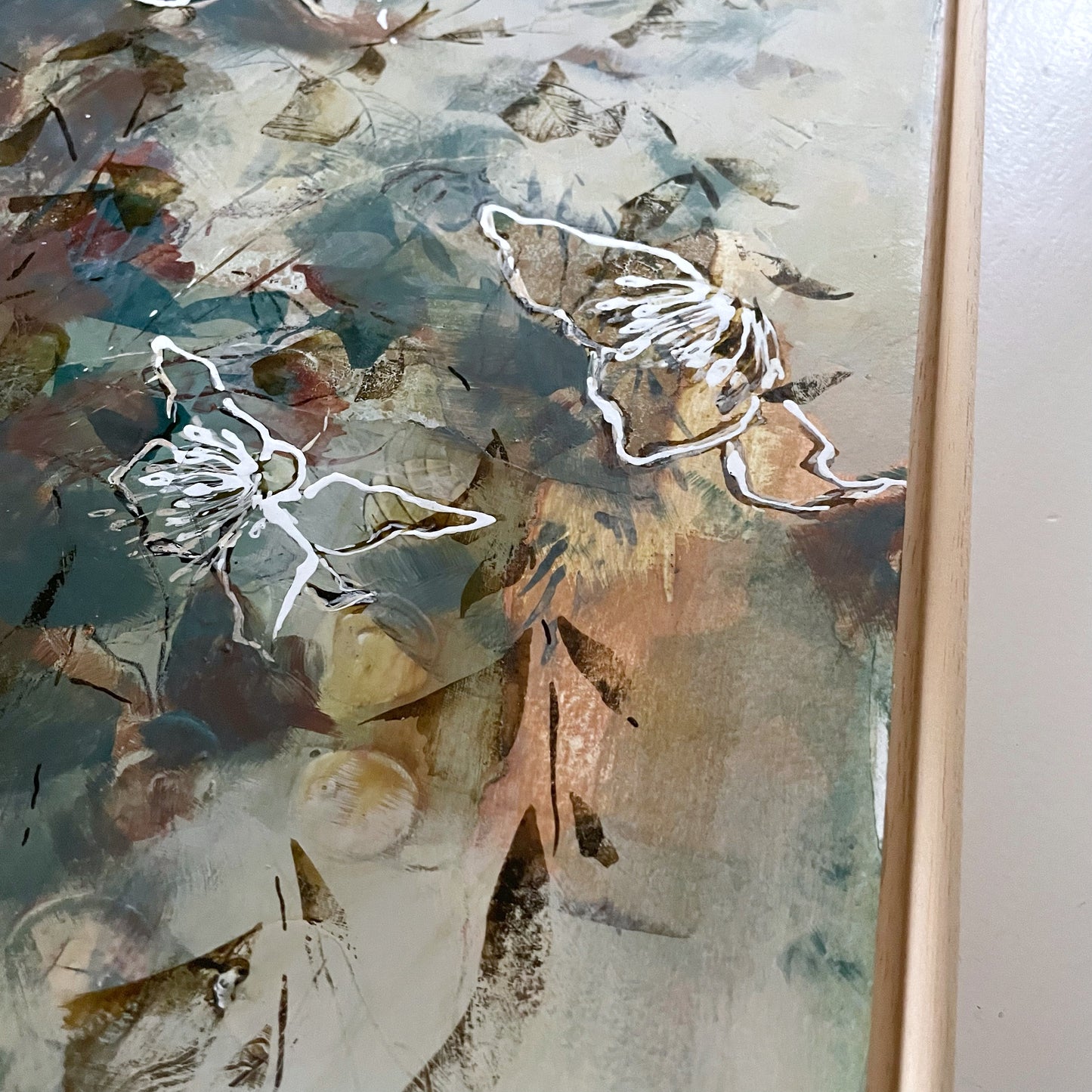 Borrowed Beauty II - Original Framed Painting