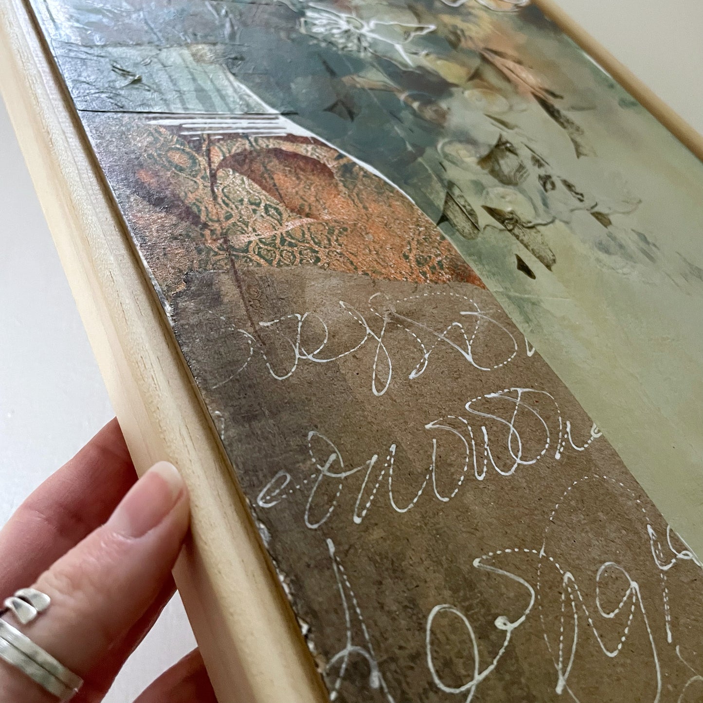 Borrowed Beauty II - Original Framed Painting