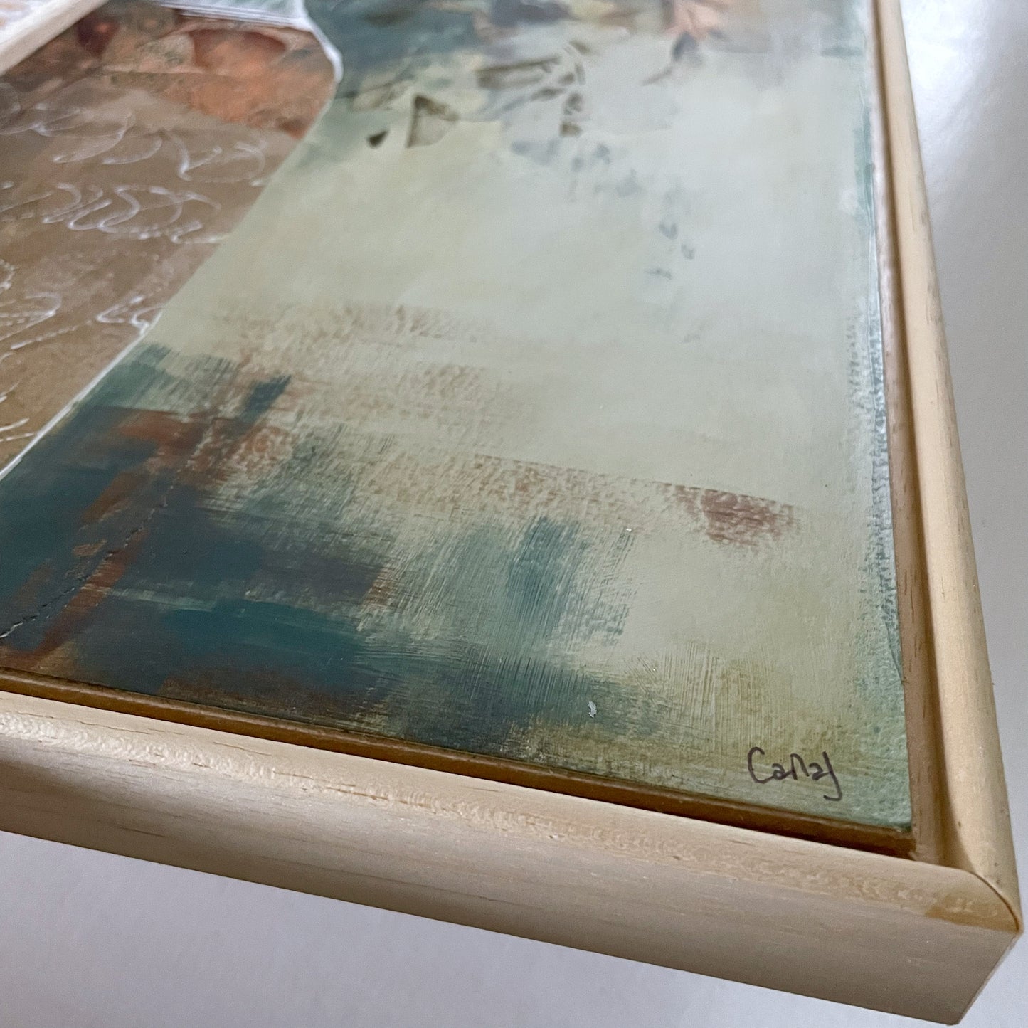 Borrowed Beauty II - Original Framed Painting