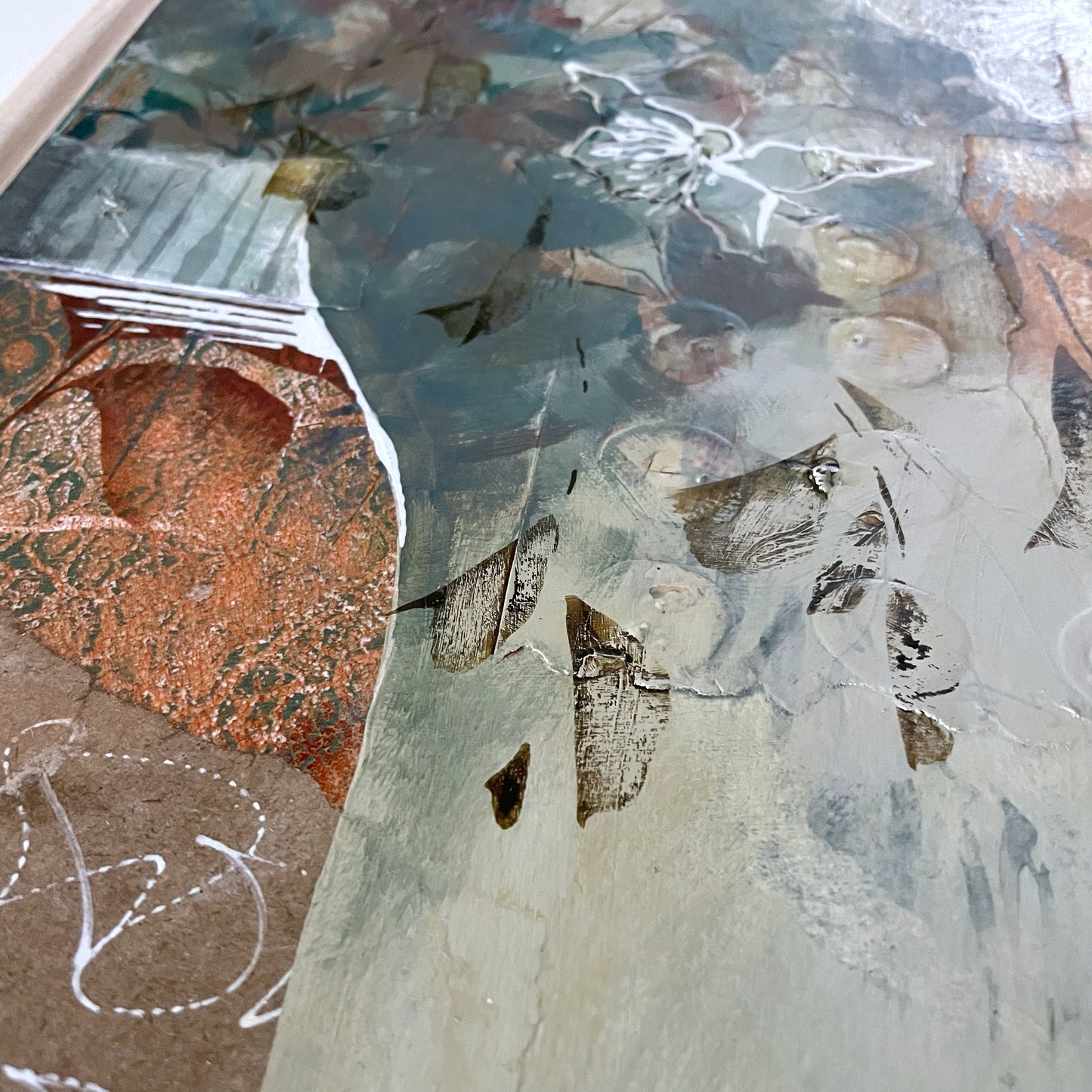 Borrowed Beauty II - Original Framed Painting