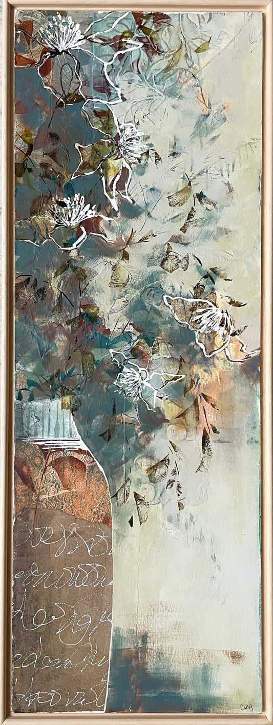 Borrowed Beauty II - Original Framed Painting