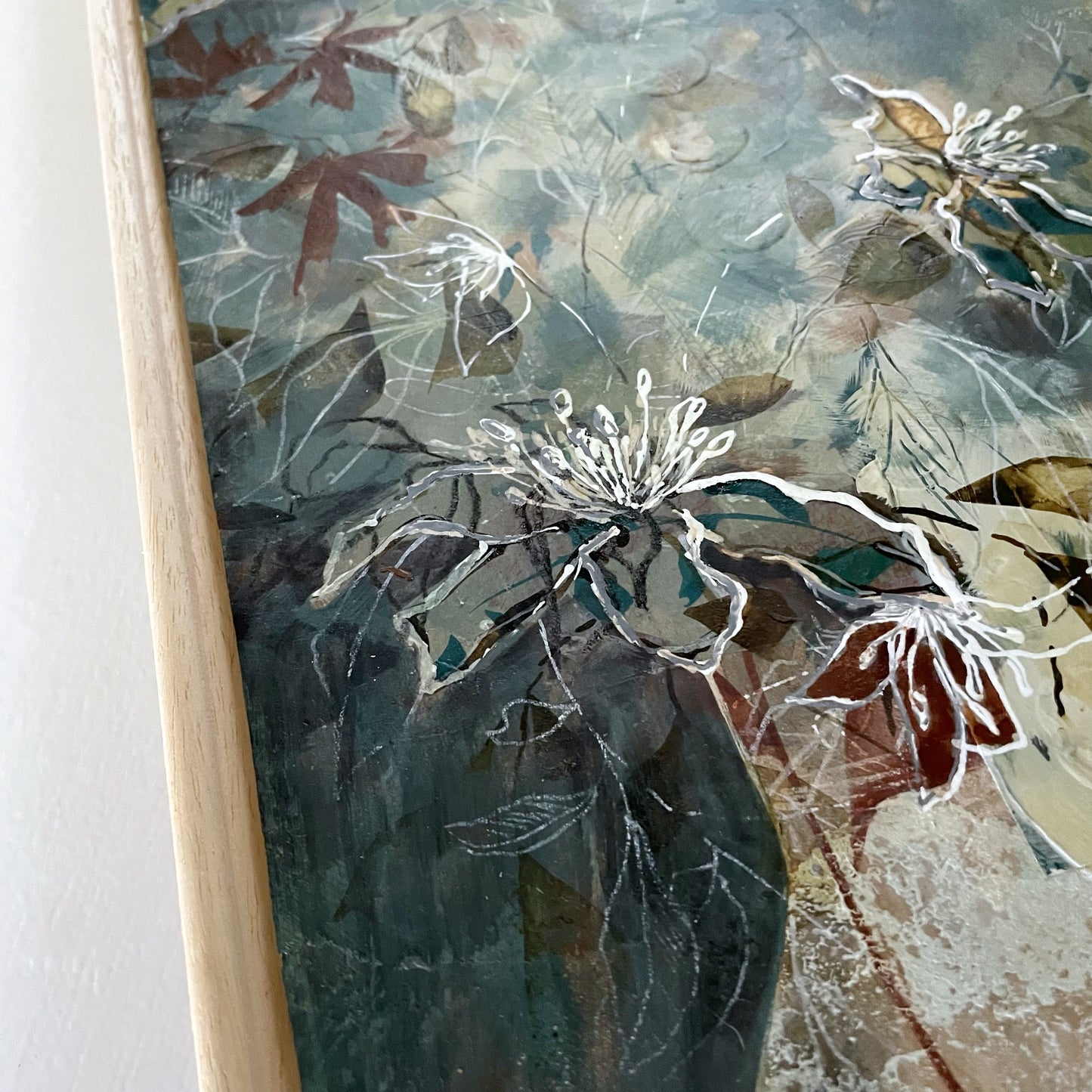 Borrowed Beauty I - Original Framed Painting