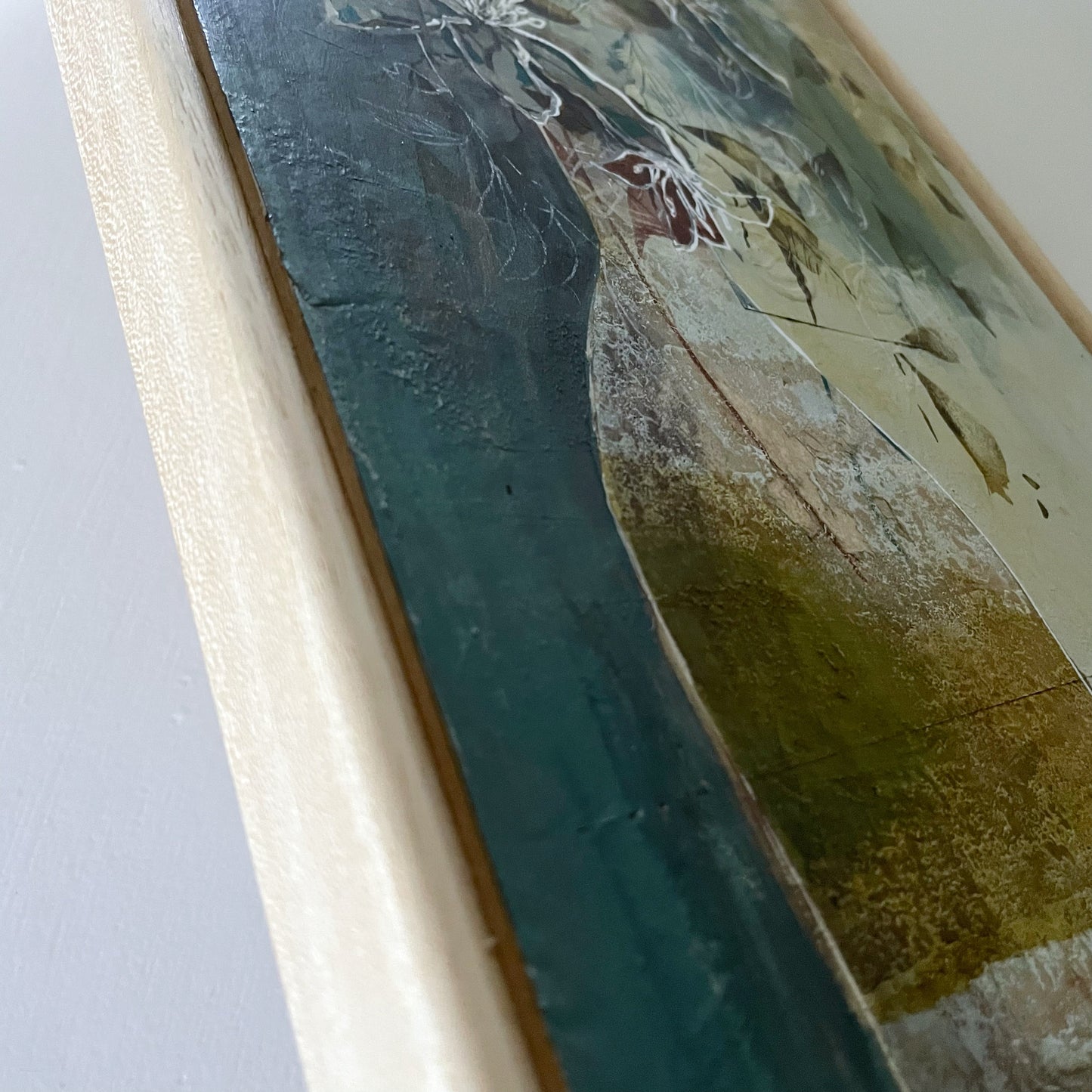 Borrowed Beauty I - Original Framed Painting