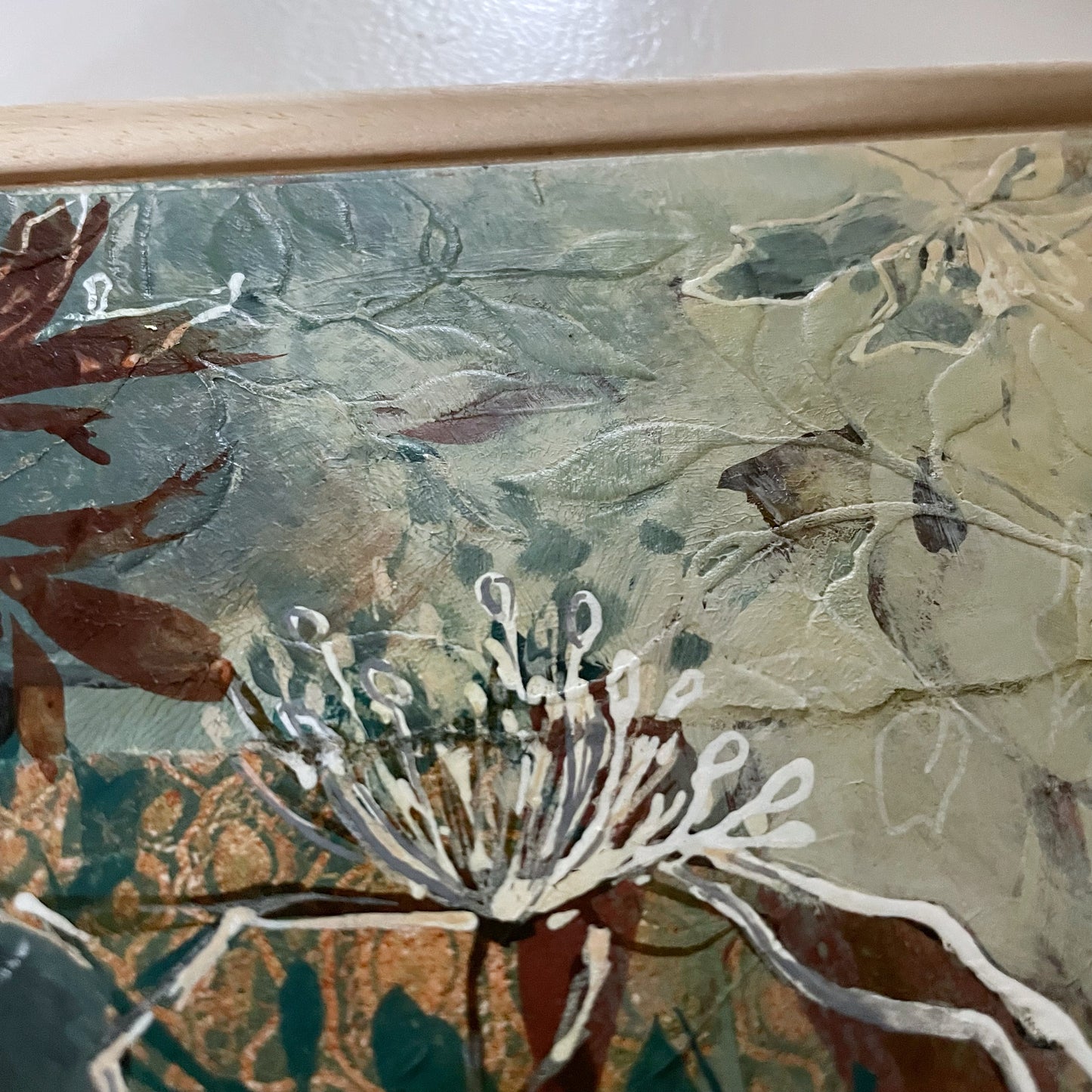 Borrowed Beauty I - Original Framed Painting