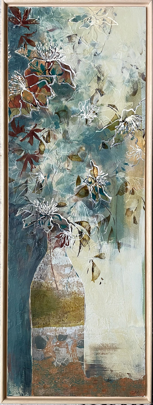 Borrowed Beauty I - Original Framed Painting