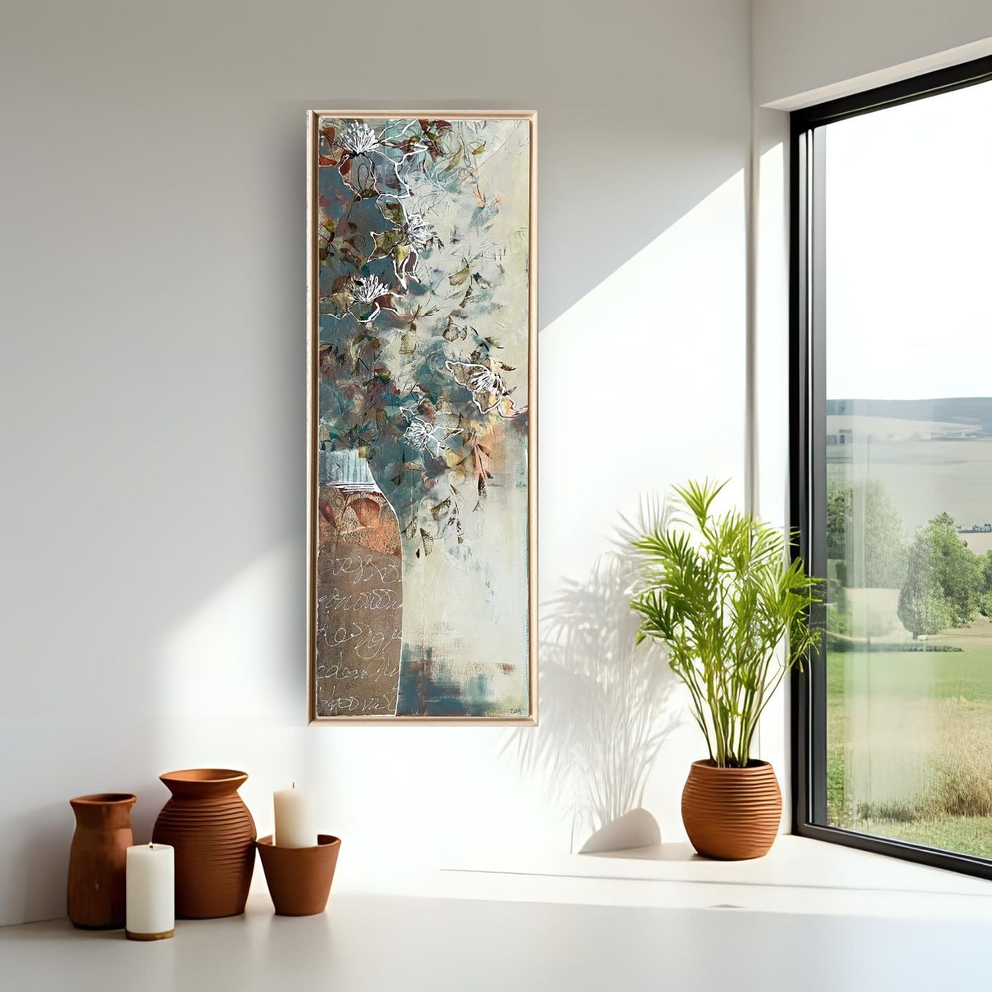 Borrowed Beauty II - Original Framed Painting