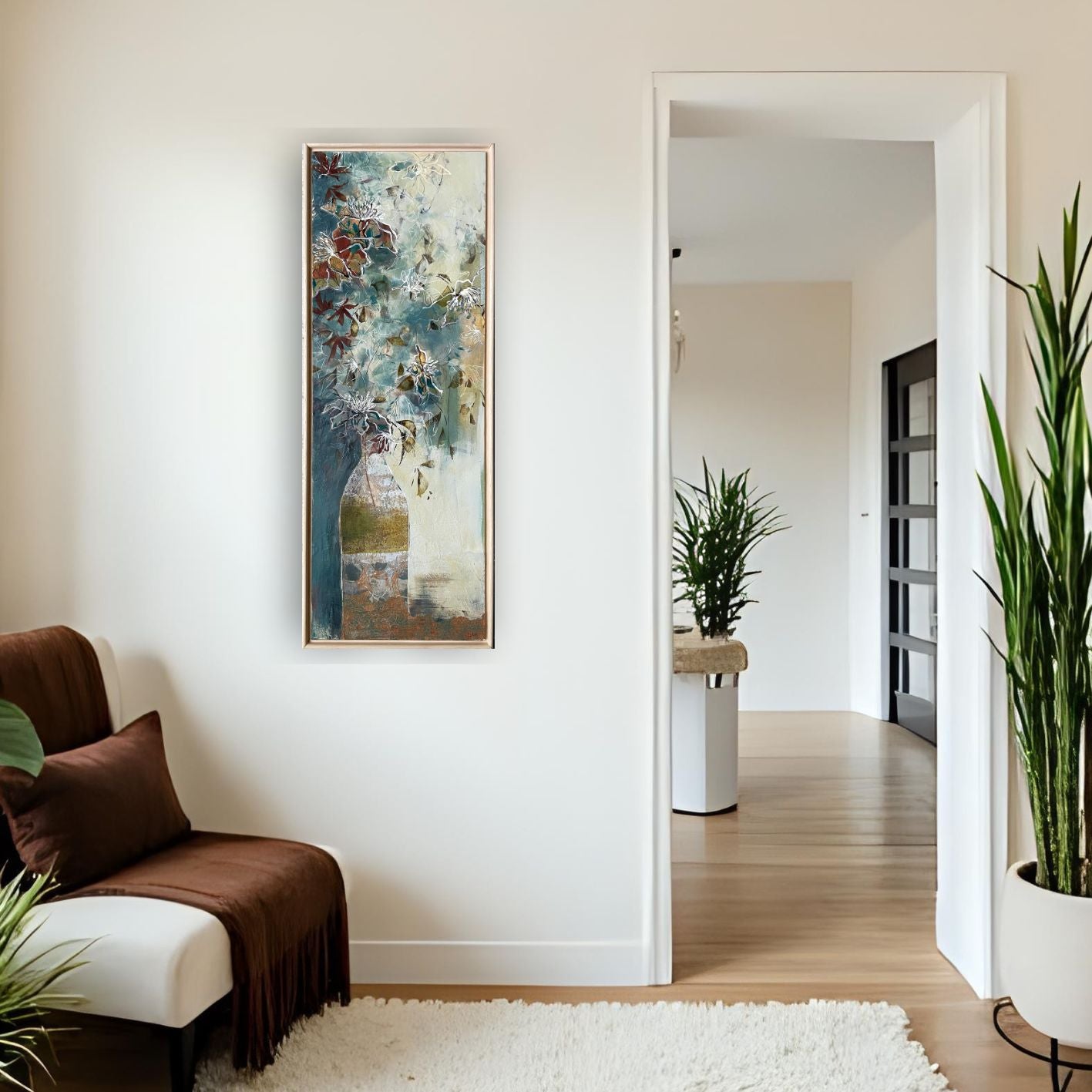 Borrowed Beauty I - Original Framed Painting