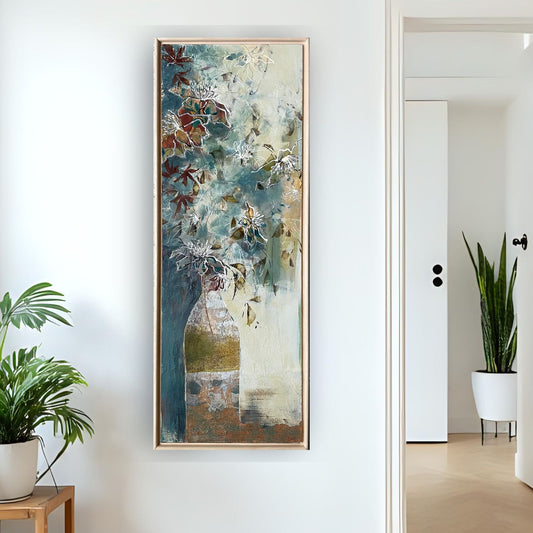 Borrowed Beauty I - Original Framed Painting