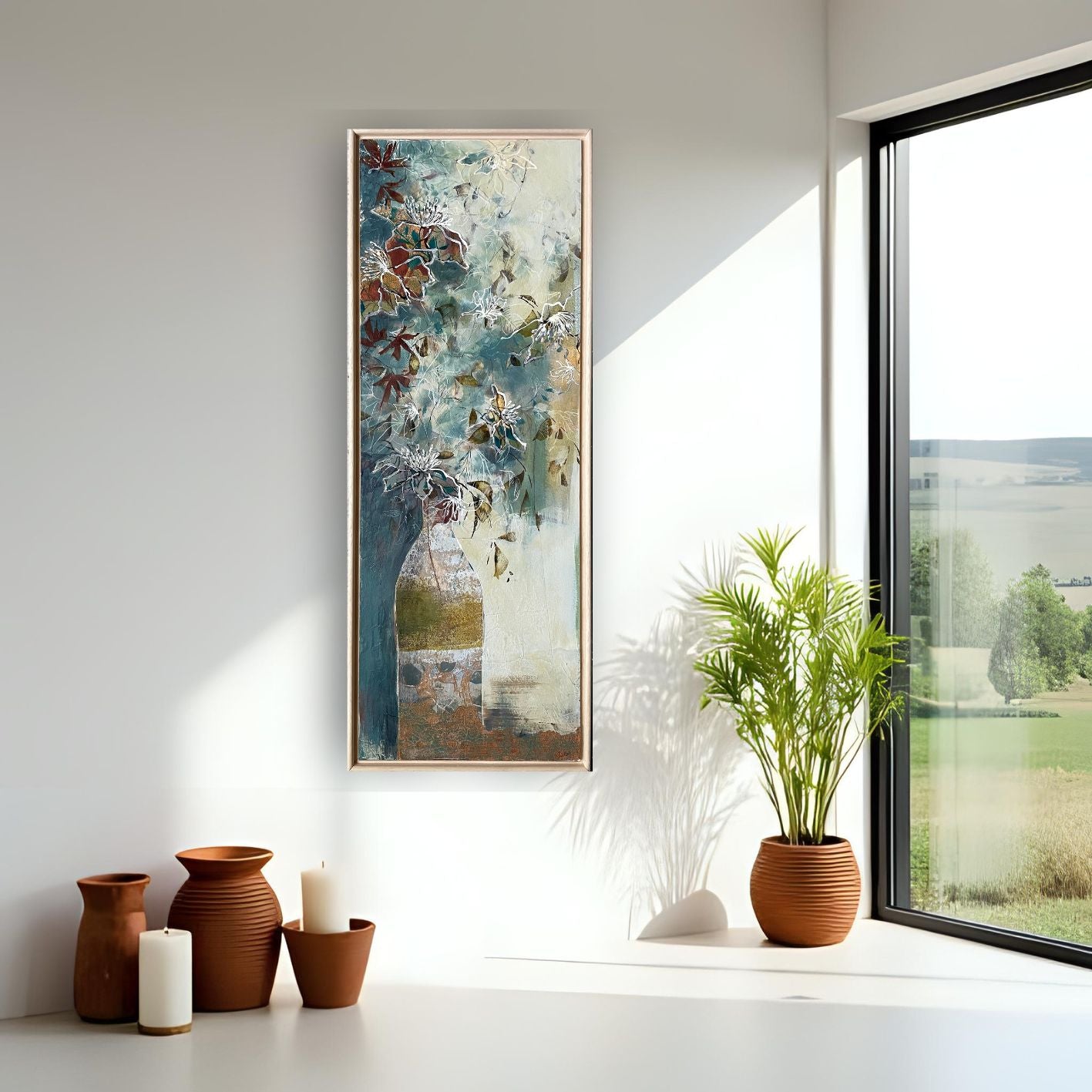 Borrowed Beauty I - Original Framed Painting