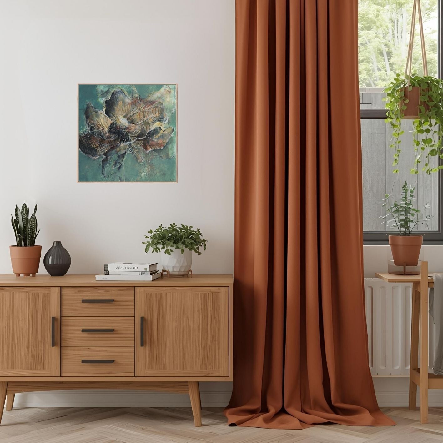 Emerald Glade - Unframed Original Painting